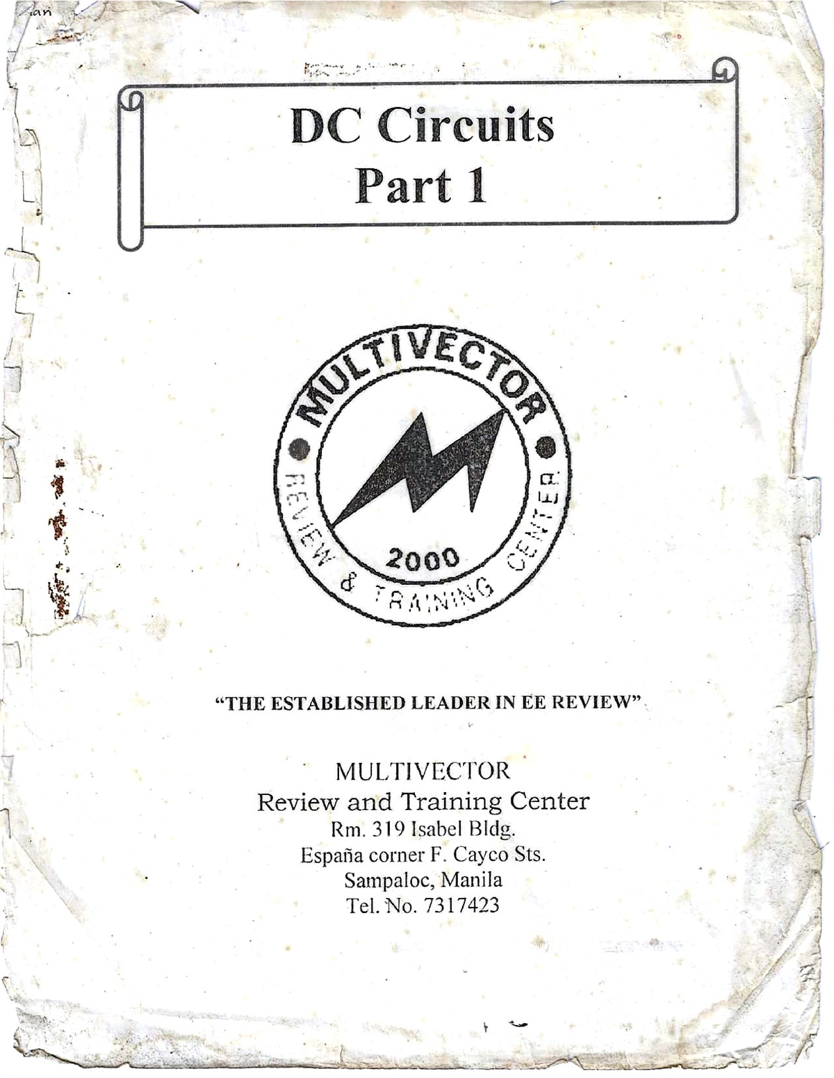 DC Circuits Part 1 - Test - Basic Electrical Engineering - Studocu