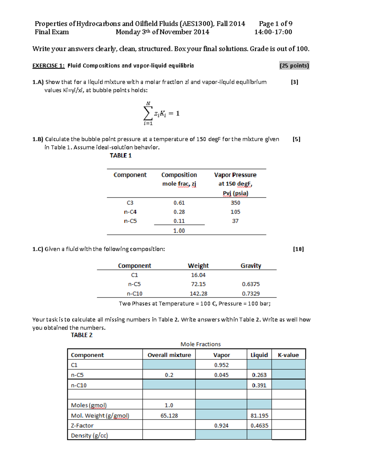 Exam 3 November 14 Questions Studeersnel