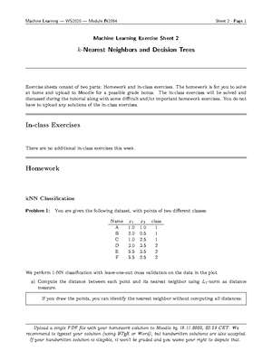 Exercise 05 linear classification solution - Machine Learning Exercise ...