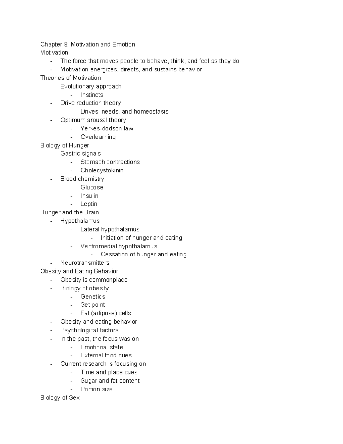 Emotion And Motivation Psychology Quizlettypography - ck5gcb3