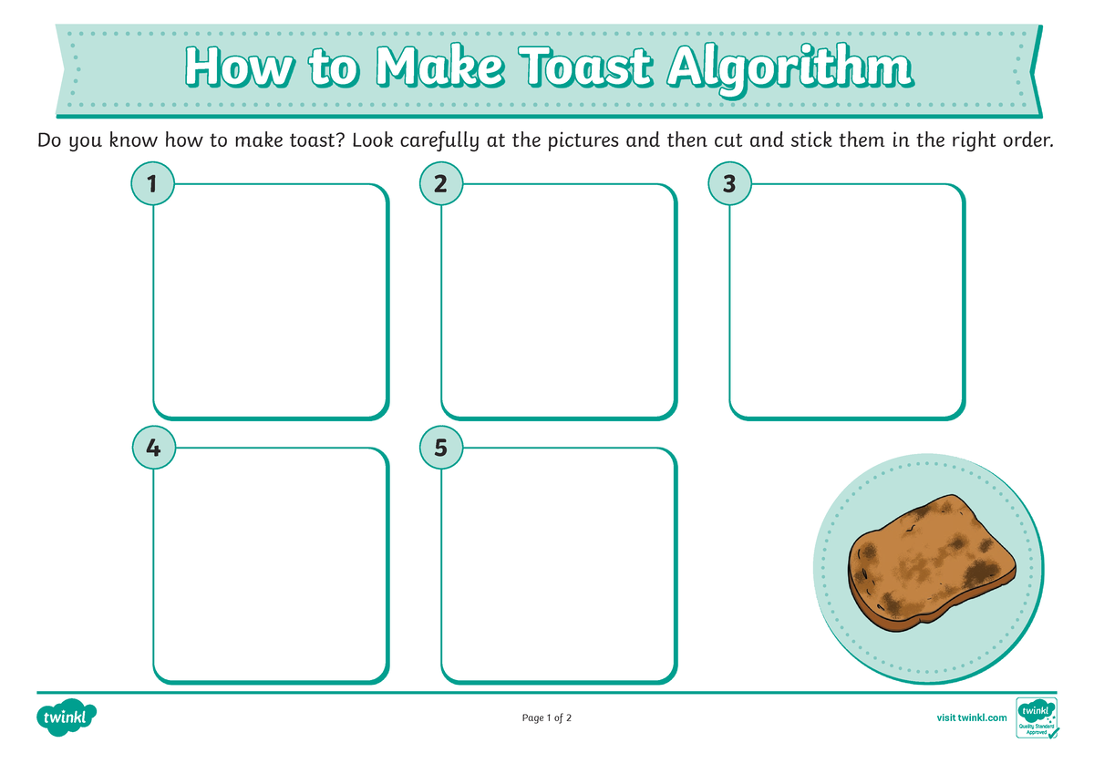 how to make toast problem solving