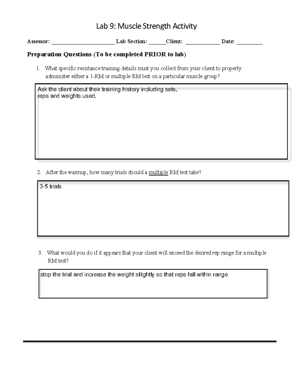 Lab 9 - Muscular Strength Activity Document - W2023 fillable - Lab 9 ...