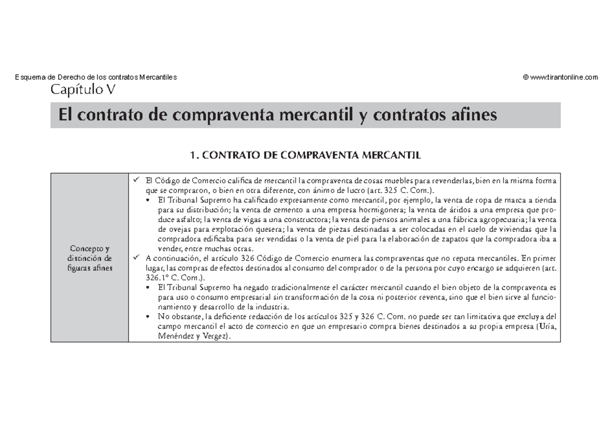 Contrato de Compraventa mercantil - CONTRATO DE COMPRAVENTA MERCANTIL