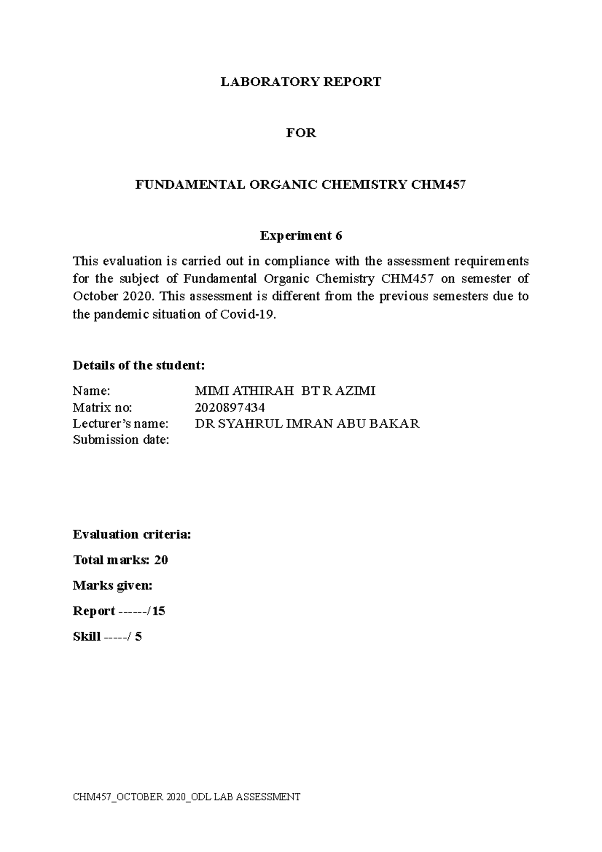 thin layer chromatography experiment conclusion