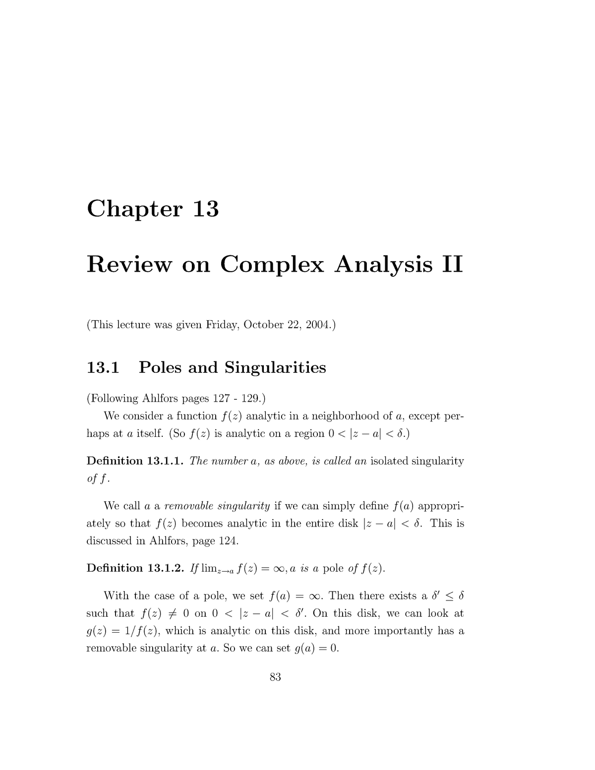 research on complex analysis