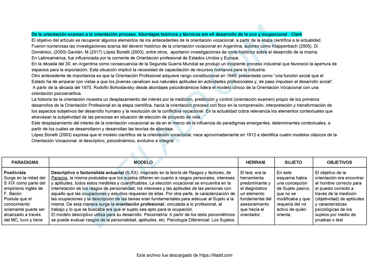 Resumen Ovo Unidad 1 Flor - De La Orientación Examen A La Orientación ...