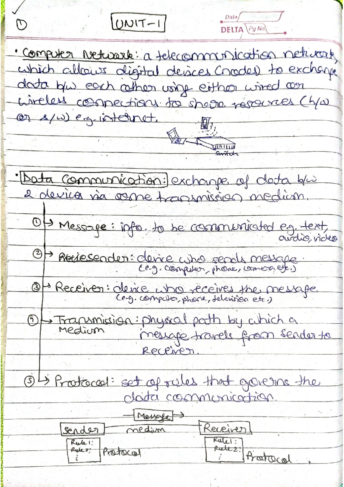 Networking Notes Studocu