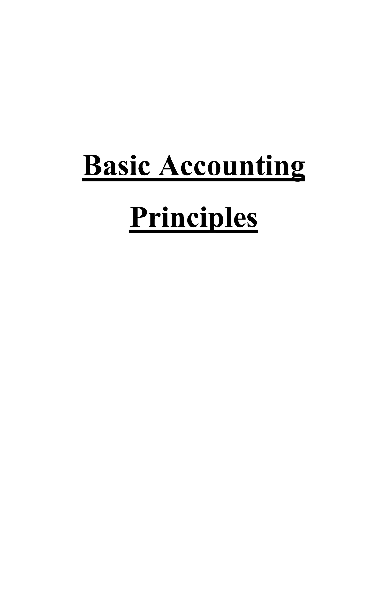 Basic Accounting Principles - 2 R ####### Ąąĕ2 đĐ āĒĖ 2 ĕĕėĉāĕ2ĖĄ Ė 2 ...