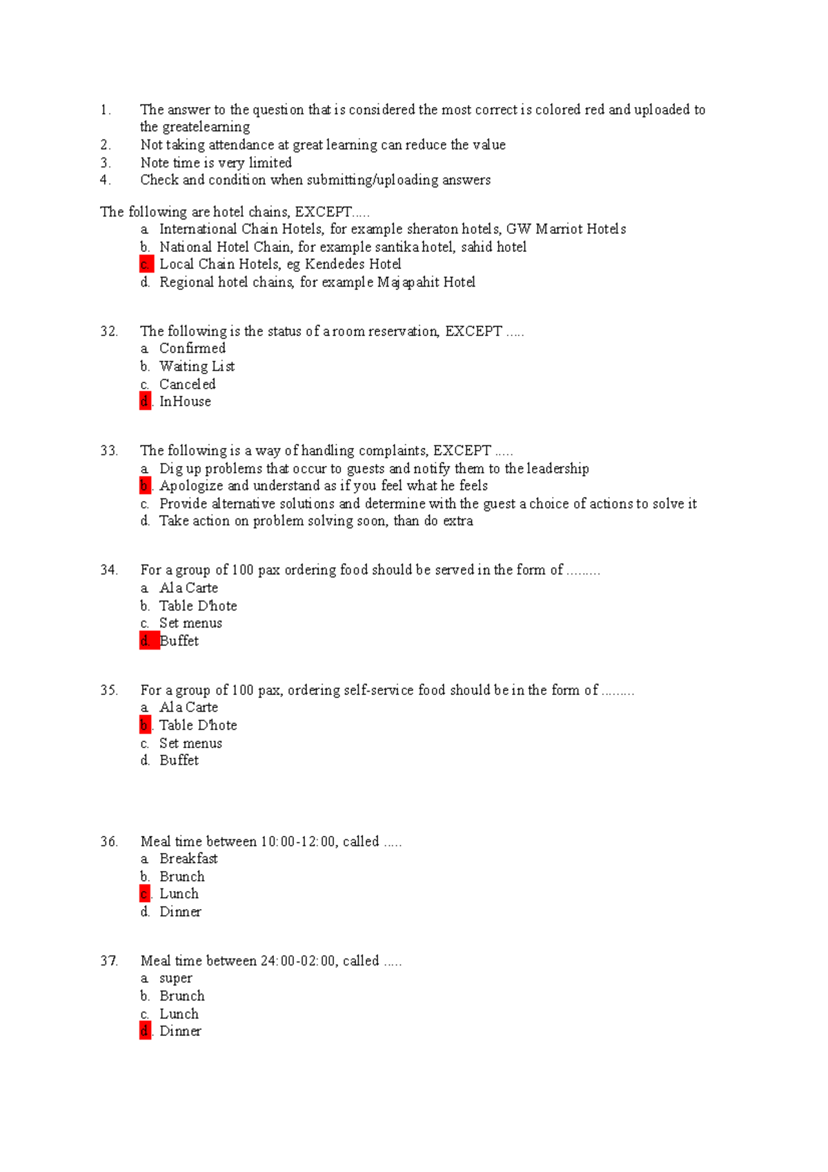 Tugas 6 Task The Answer To The Question That Is Considered The Most