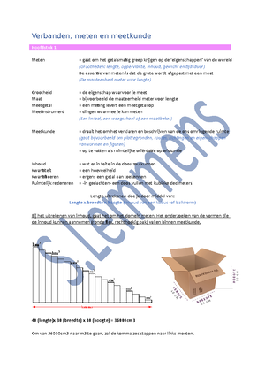 Havo Wiskunde Havens Voor Wiskunde Wiskunde B Samenvatting Theorie Met Voorbeelden Standaard