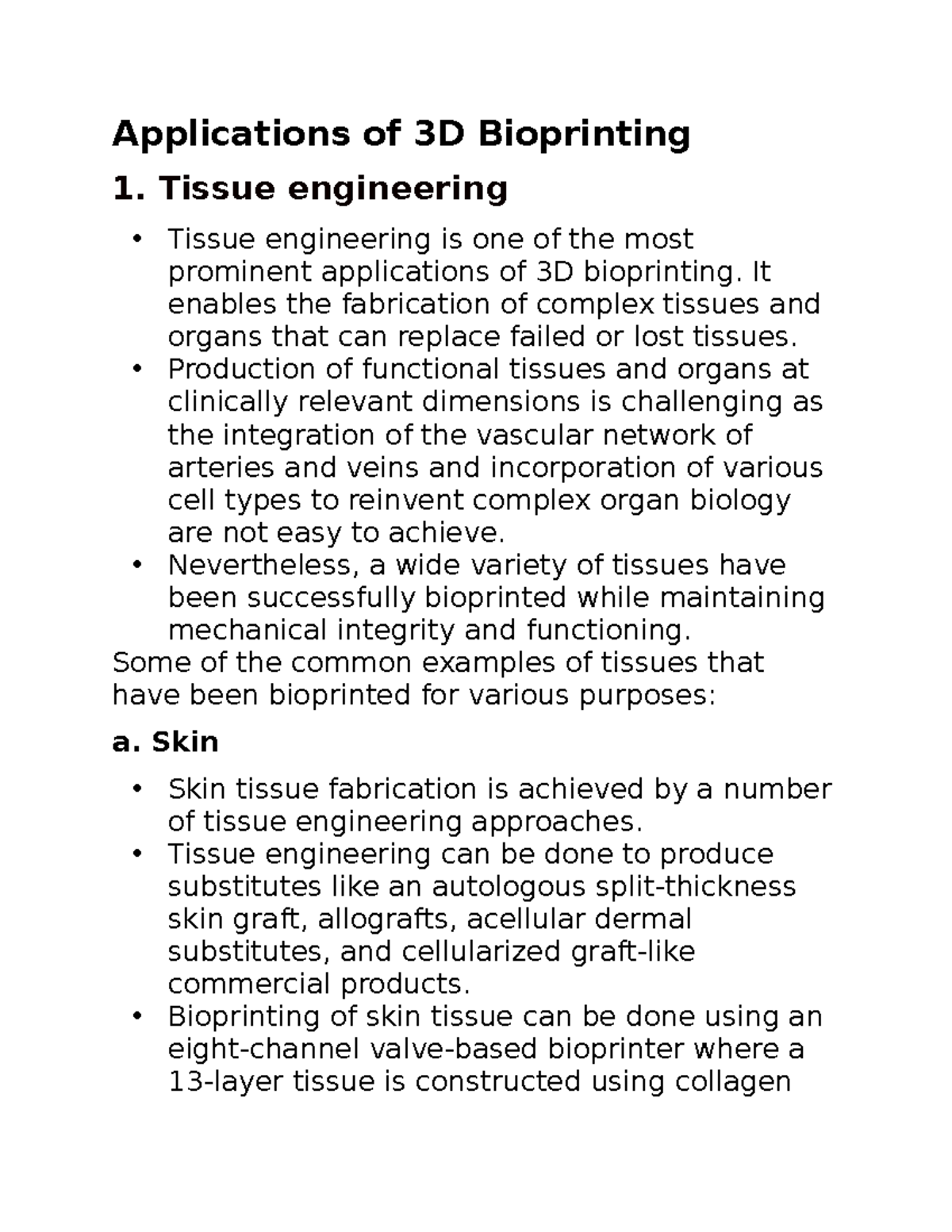 bio-9-notes-applications-of-3d-bioprinting-1-tissue-engineering