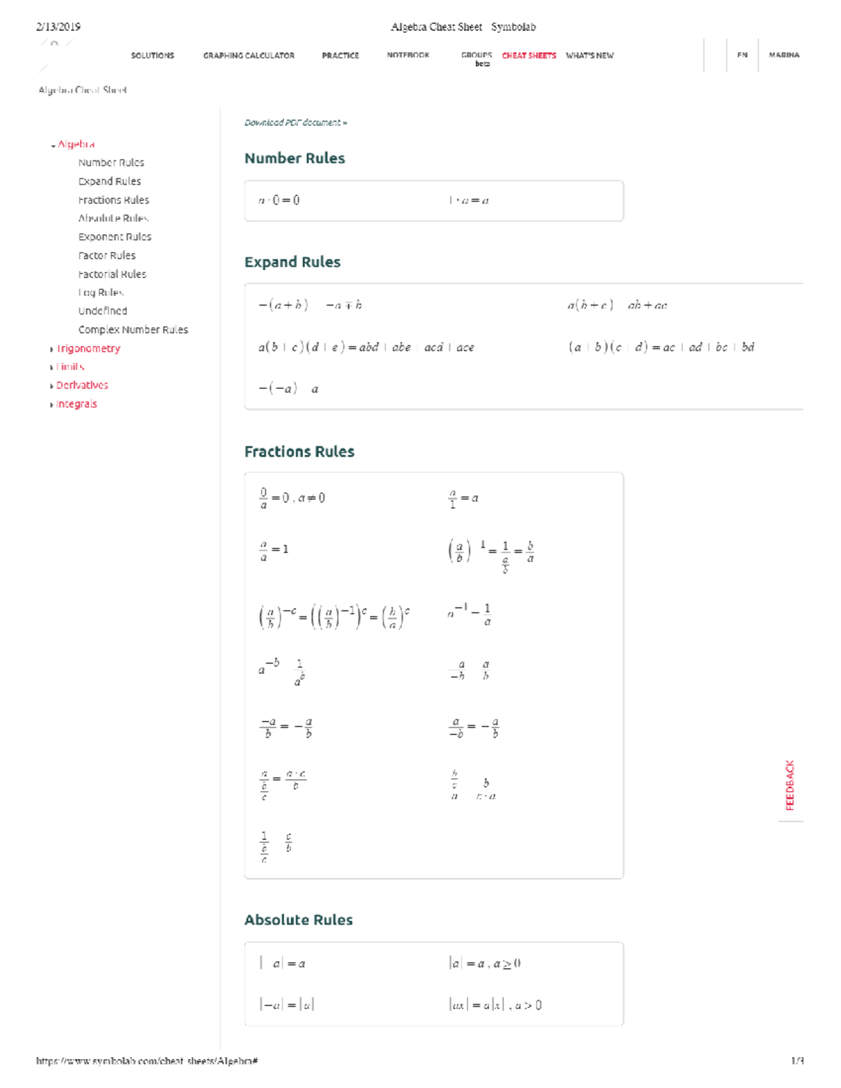 algebra-cheat-sheet-symbolab-math-121-46479-studocu