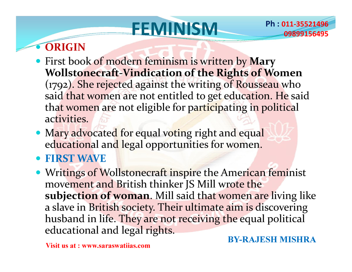 feminism-final-pdf-feminism-origin-first-book-of-modern-feminism-is