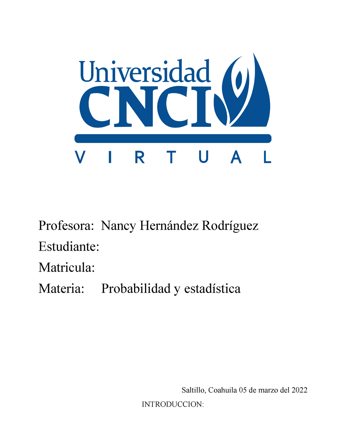 Proyecto Modular Probabilidad Y Estadistica - Profesora: Nancy ...