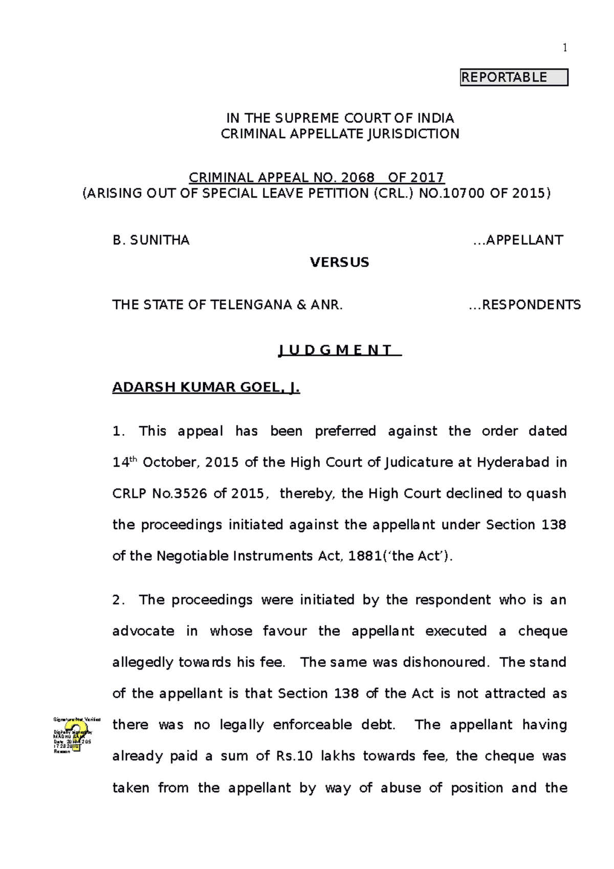 Pndt Act Important Sc Judgements 2018 Live Law Judgement 2024