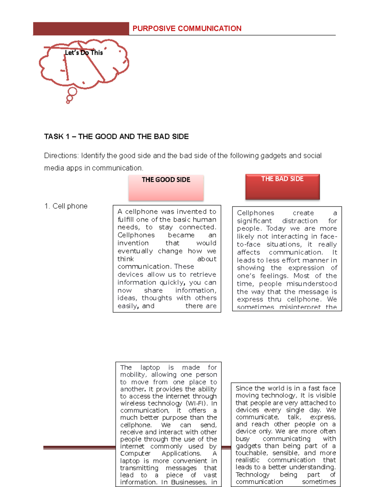 Purposive Communication- Course 04 - MODULE PURPOSIVE COMMUNICATION ...