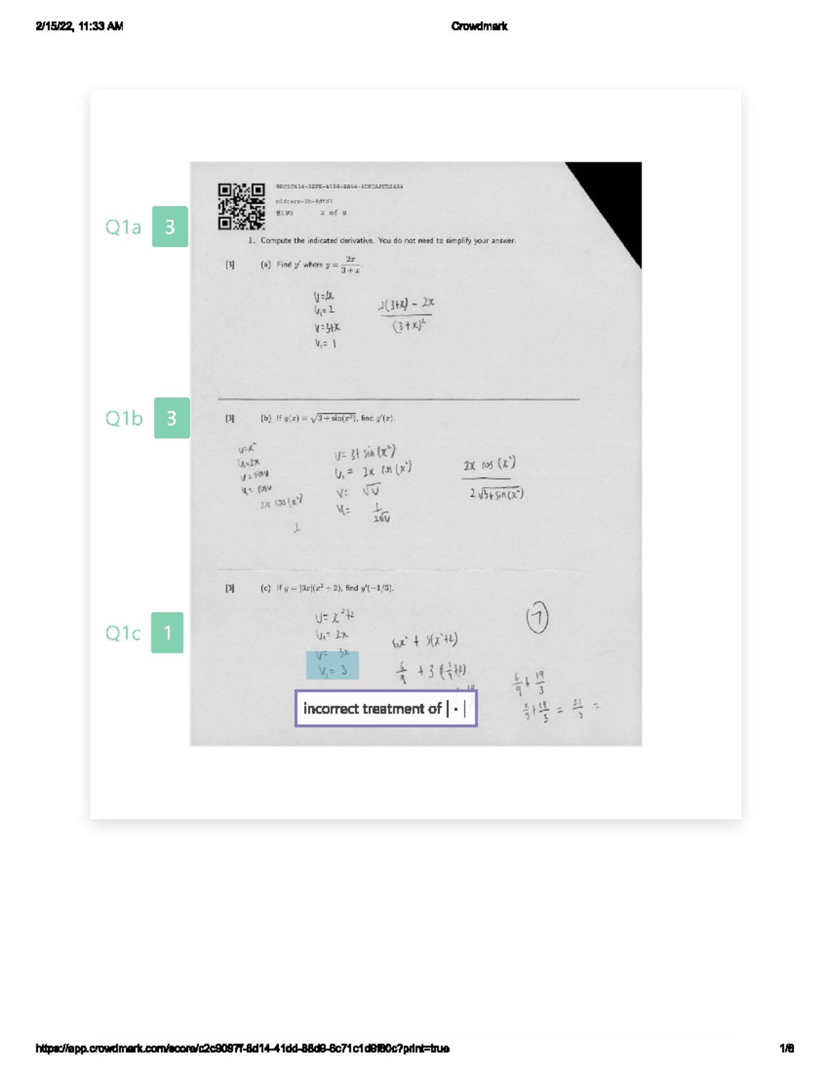 Midterm 2 Calculus 2018 - MATH 151 - Studocu