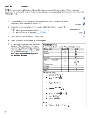 Homework 15 222- unfinished - ENGT 121 Homework 15 NOTE: Use ...
