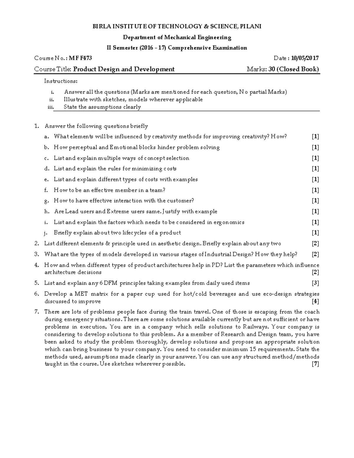 Mtech 1 sem advanced algorithm mtcs102 2019 - Printed Pages: 02 Sub ...