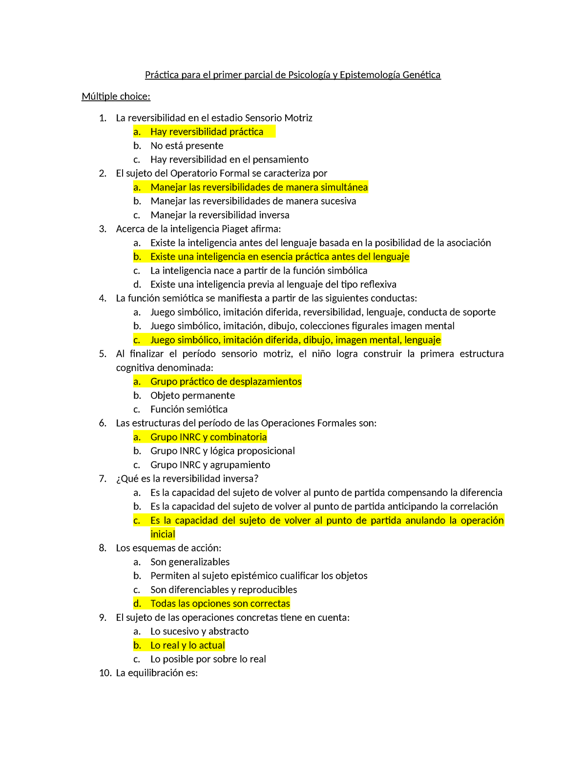 Práctica Para El Primer Parcial De Psicología Y Epistemología Genética ...