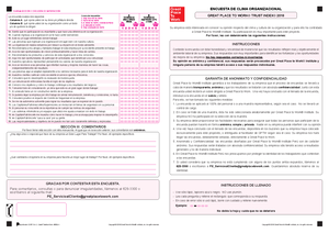 Encuesta GPTW V3 (Tripulantes) - ENCUESTA DE CLIMA ORGANIZACIONAL GARANTÍA  DE ANONIMATO Y - Studocu