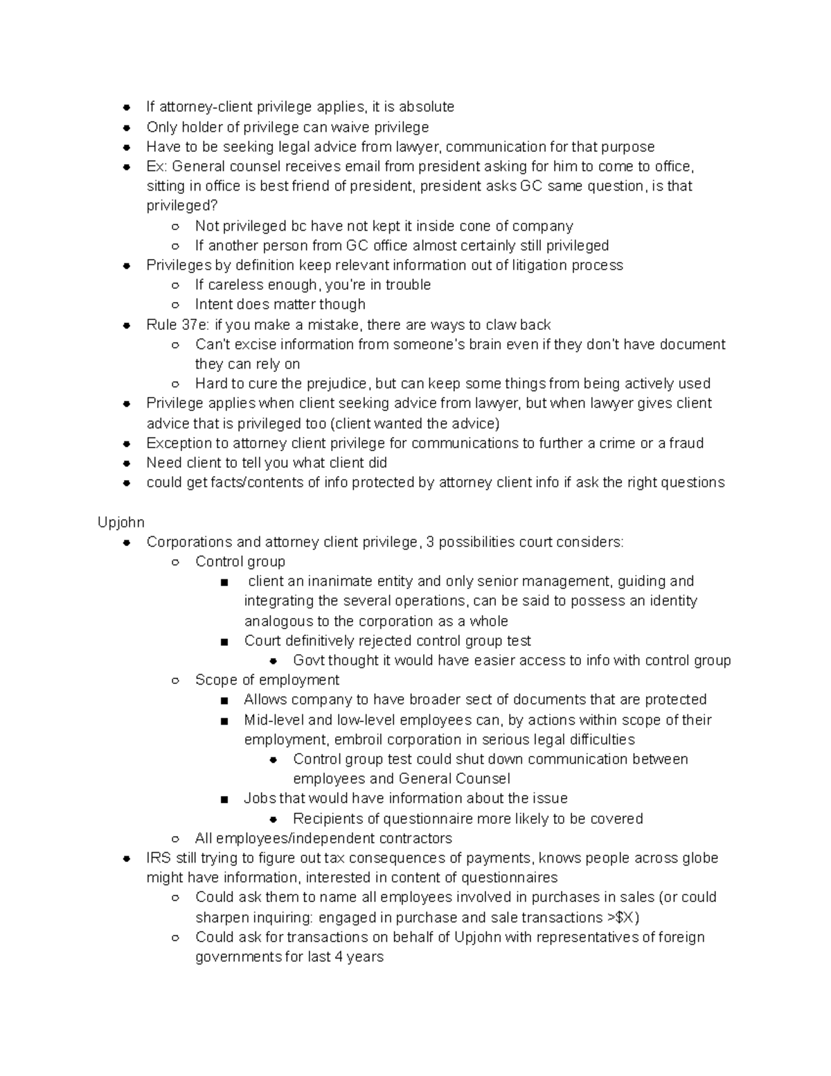 civ-pro-10-24-class-notes-if-attorney-client-privilege-applies-it-is
