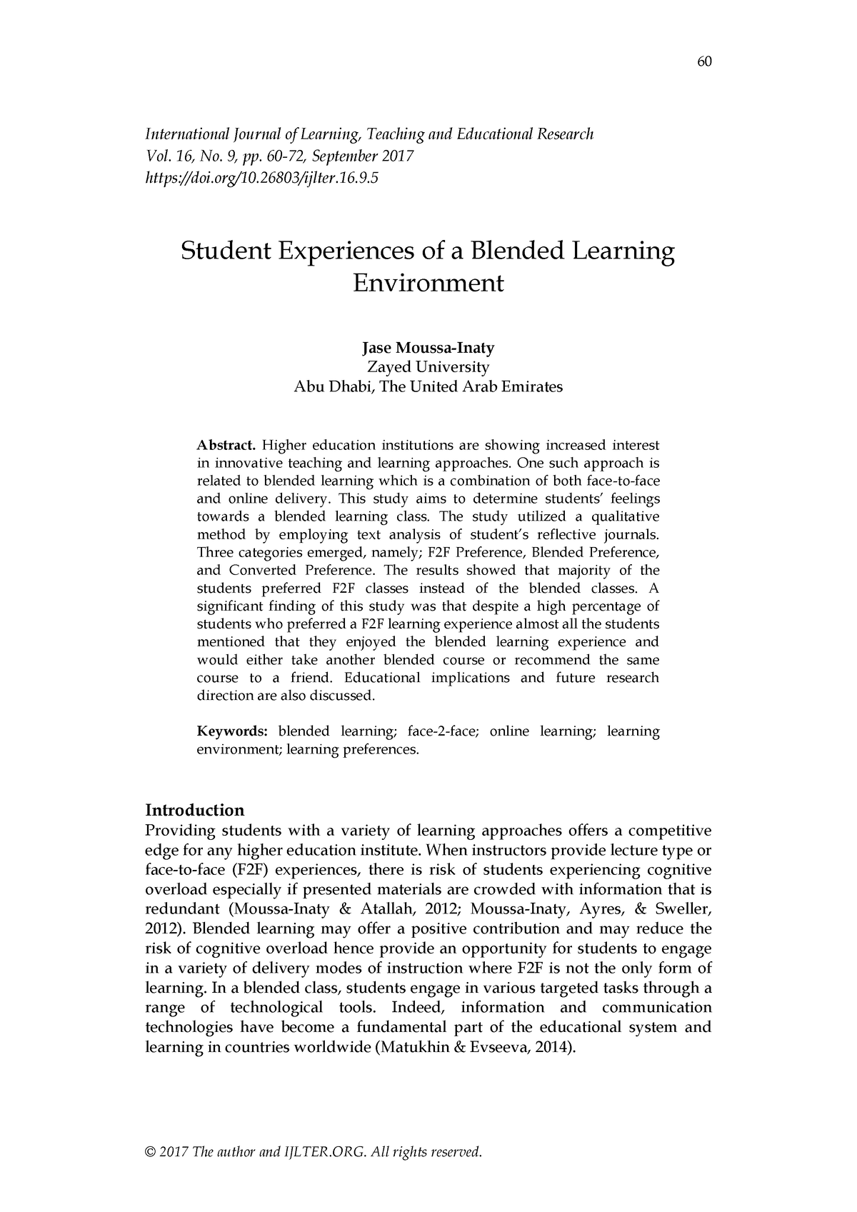 993 3249 2 PB - pdf - International Journal of Learning, Teaching and ...