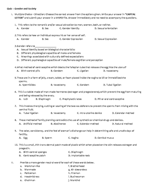 Gender and Education - Gender and Society - Module 5 Cross-Cutting ...