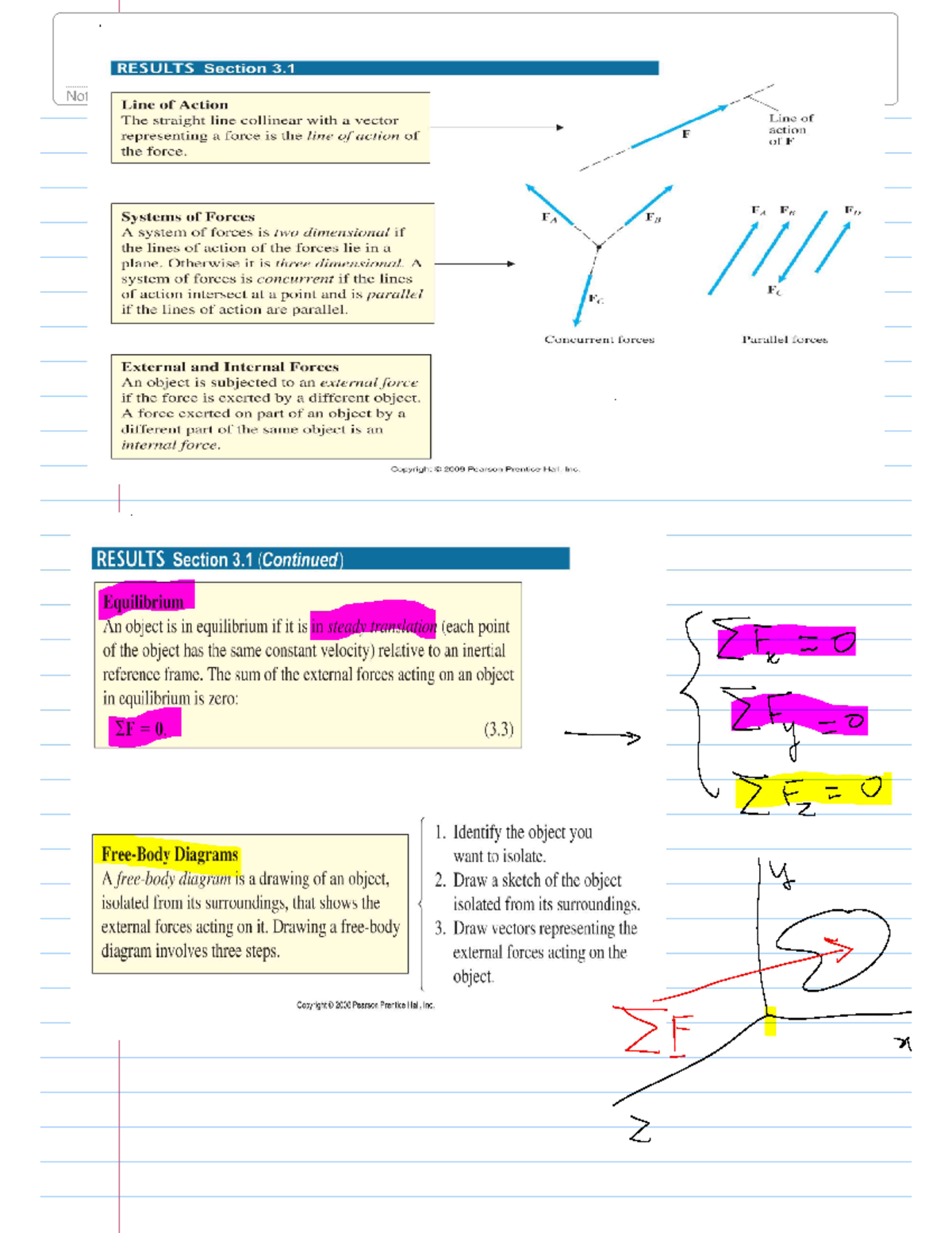 Chap3Forces Systems 3Db - MATH132H1 - Studocu