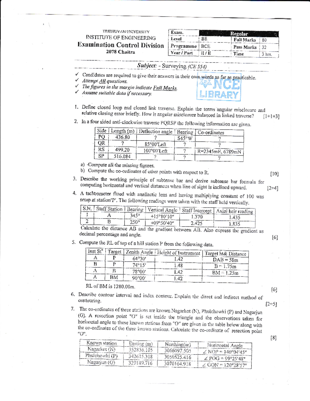 Surveying Ii Merged Surveying 2 Tu Studocu