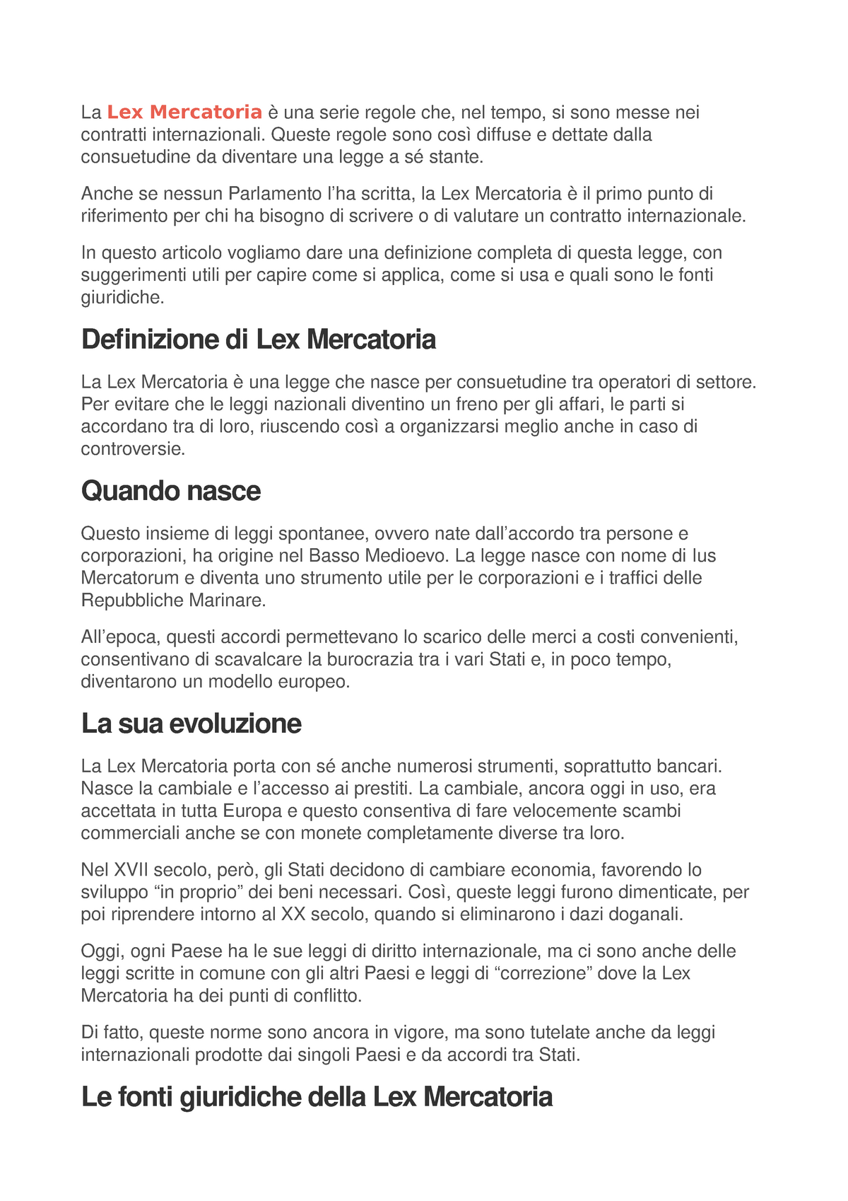 la lex mercatoria plan dissertation