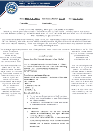 7Es LP - 7E's Lesson plan - 7E’S Lesson plan Grade: 8 Quarter: 2 ...