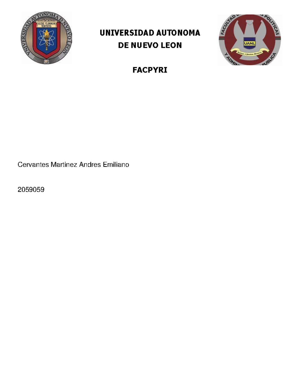 AECM EV1 FDND - Cuadro analisis foda personal - UNIVERSIDAD AUTONOMA DE ...