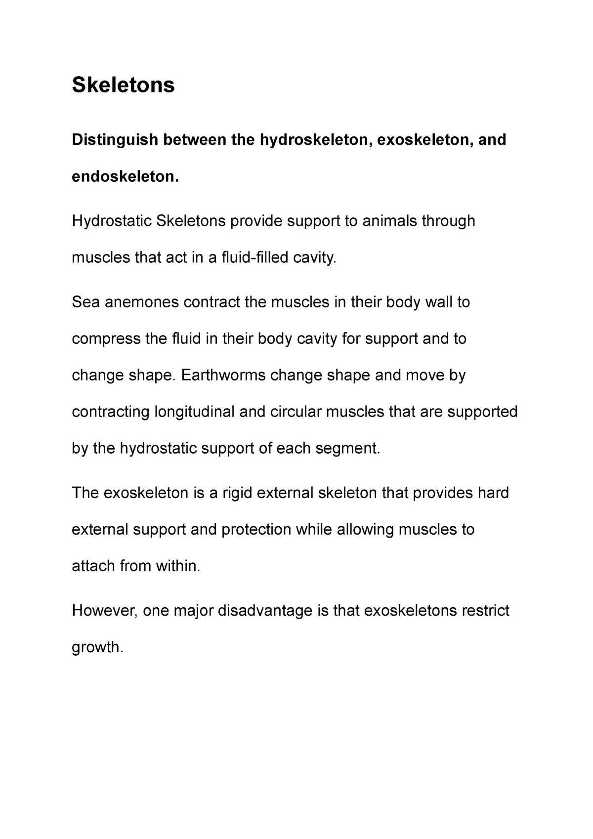 skeletons-notes-skeletons-distinguish-between-the-hydroskeleton