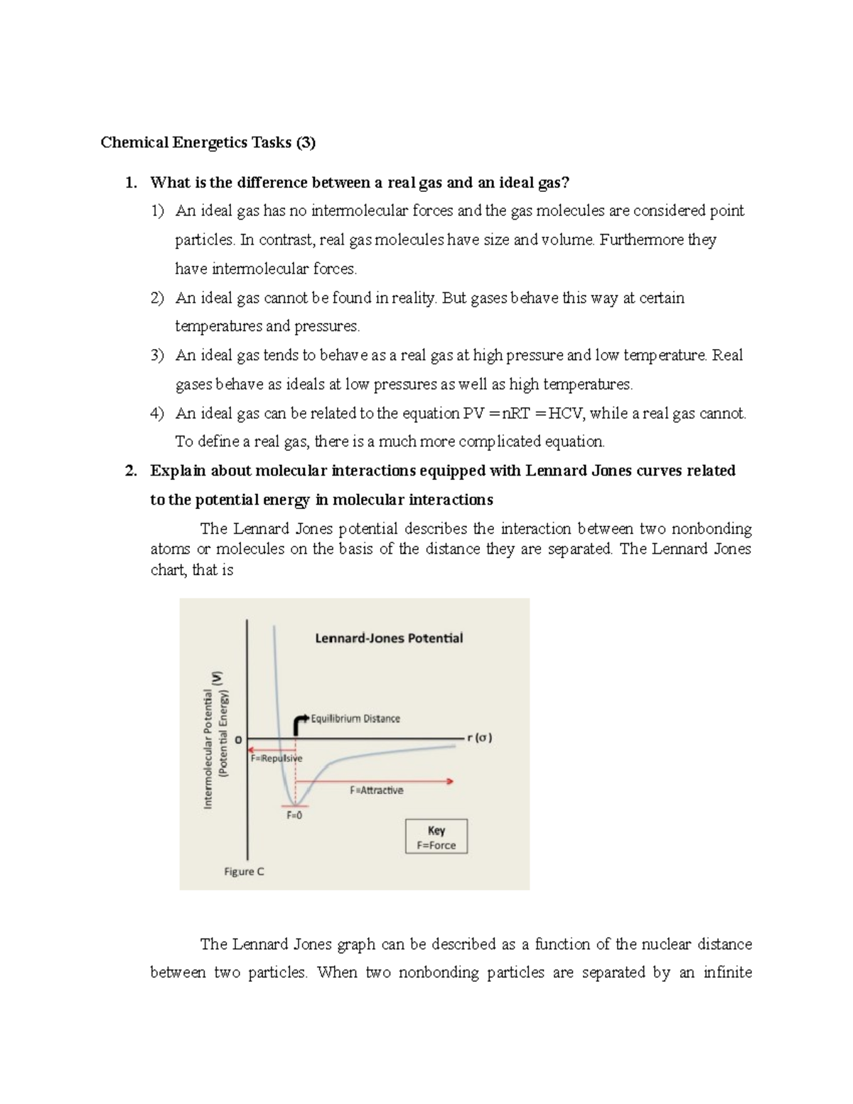 Energetics Chemistry - Chemical Energetics Tasks (3) What is the ...