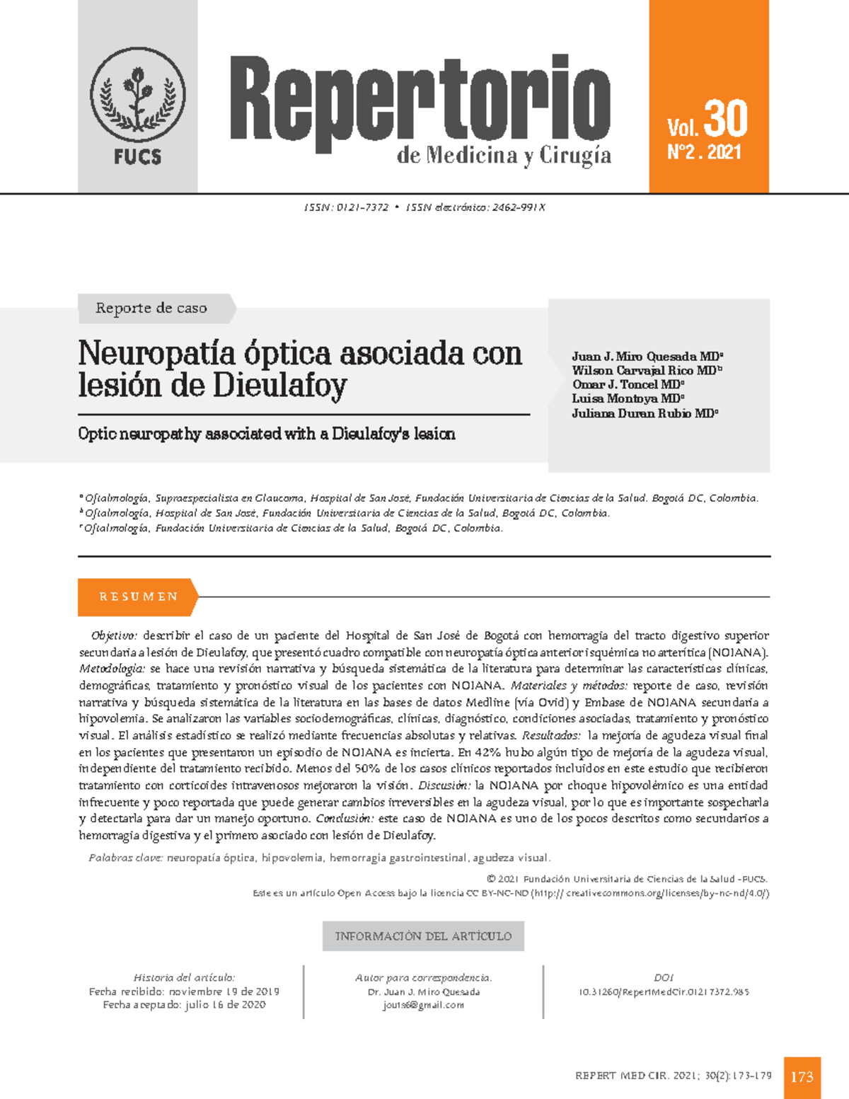 Admin%2C+11 - Neuro - REPERT MED CIR. 2021; 30(2):173- 173 a ...