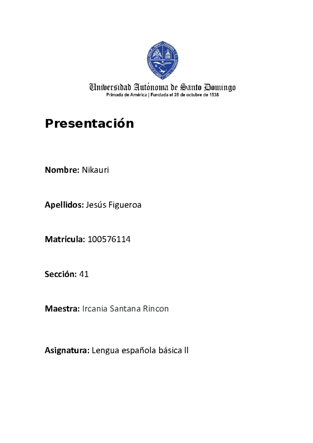 Copia de Letra ll - Este es una. Práctica de como poder hacer un ...