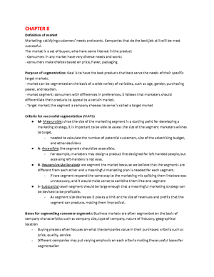 MKTG 351 (notes for the final) - CHAPTER 15: MARKETING COMMUNICATIONS ...