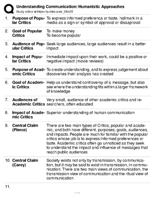 Humanistic approach guide - Study online at quizlet/_22d1s What is the ...