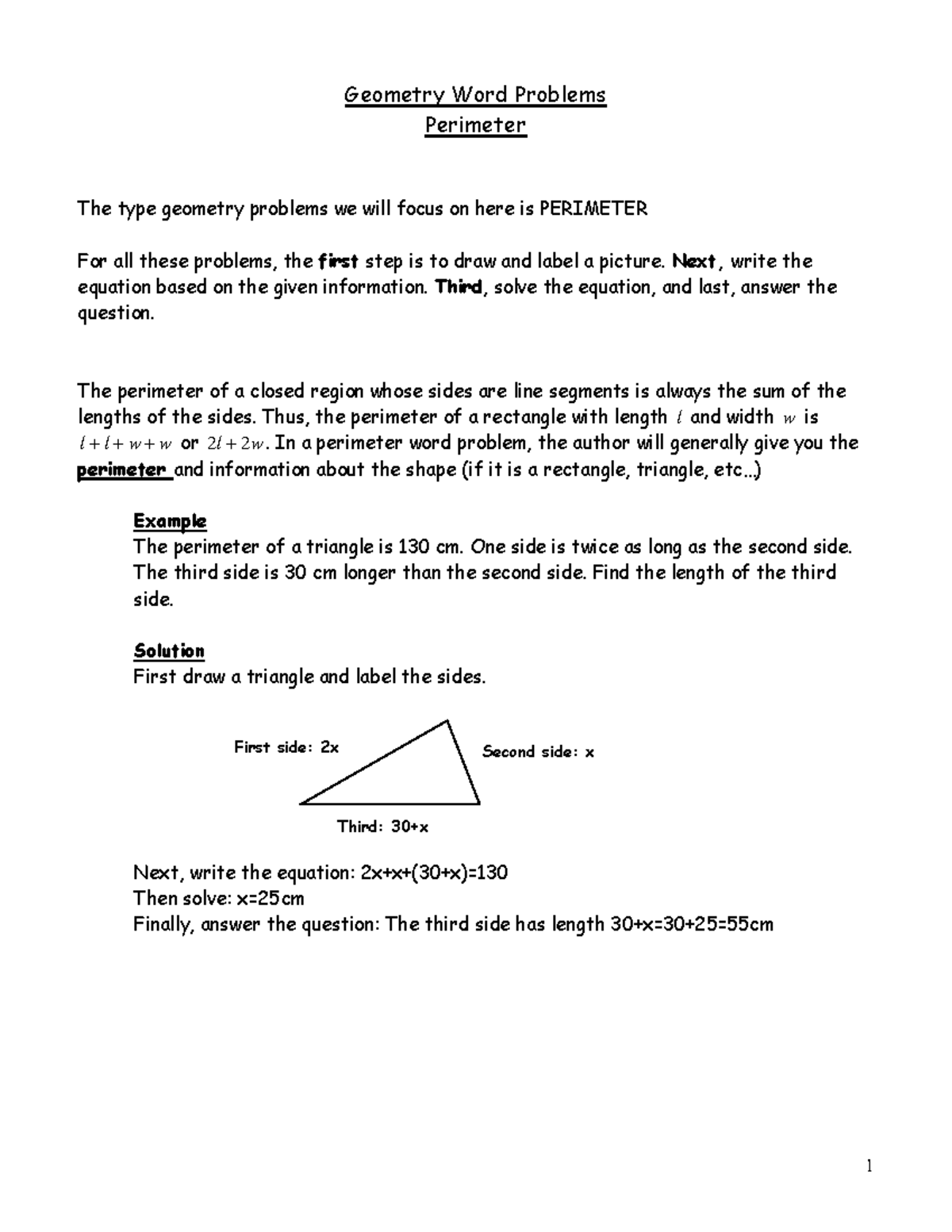 Geometry Word Problems Mathematics in the Modern World CDD Studocu