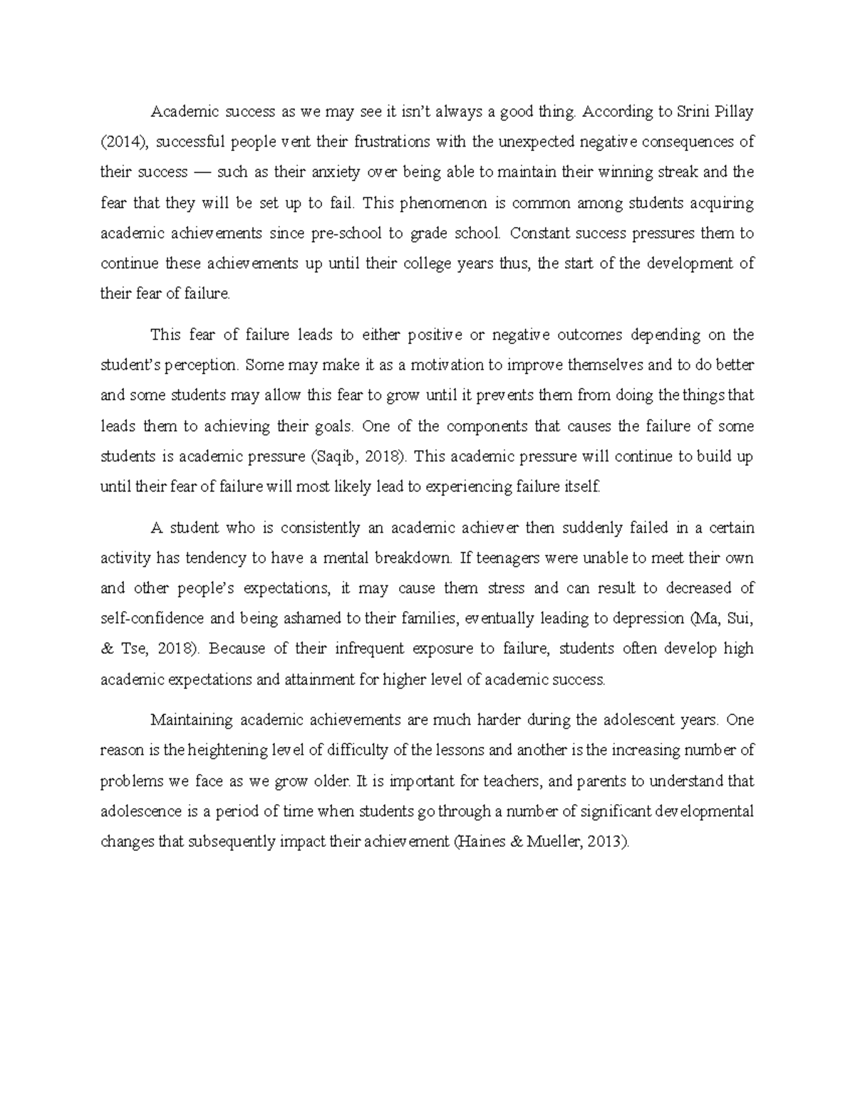 Research-intro - Lecture notes 1 - Academic success as we may see it ...