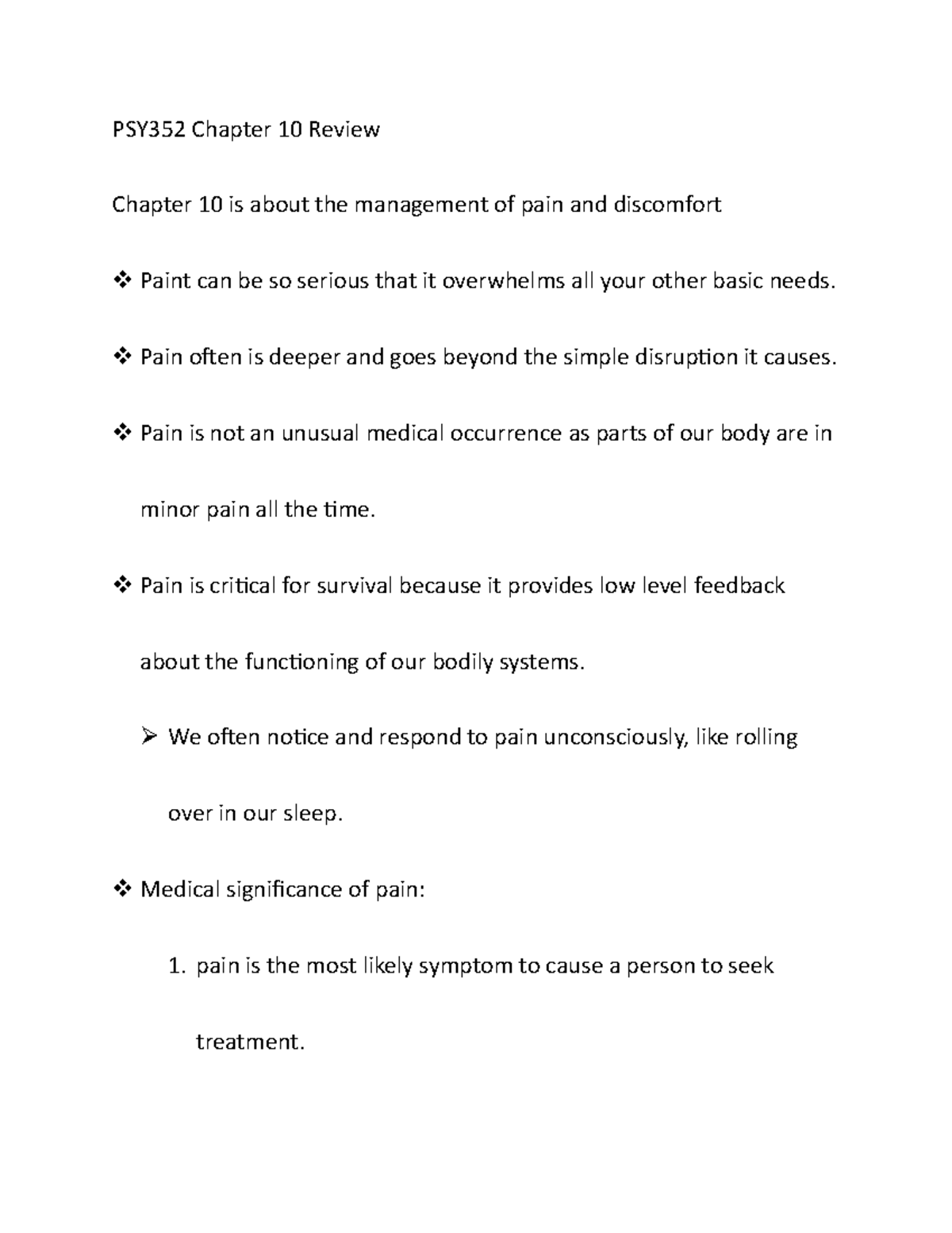 PSY352 Chapter 10 Review - PSY352 Chapter 10 Review Chapter 10 is about ...
