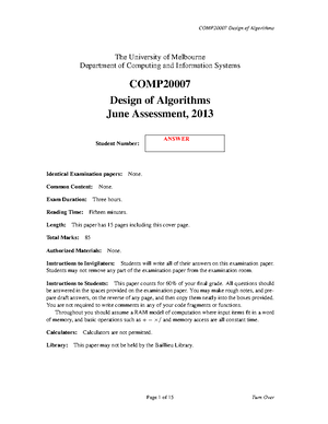 Sample-exam - Practice Exam - Student Number: The University of ...