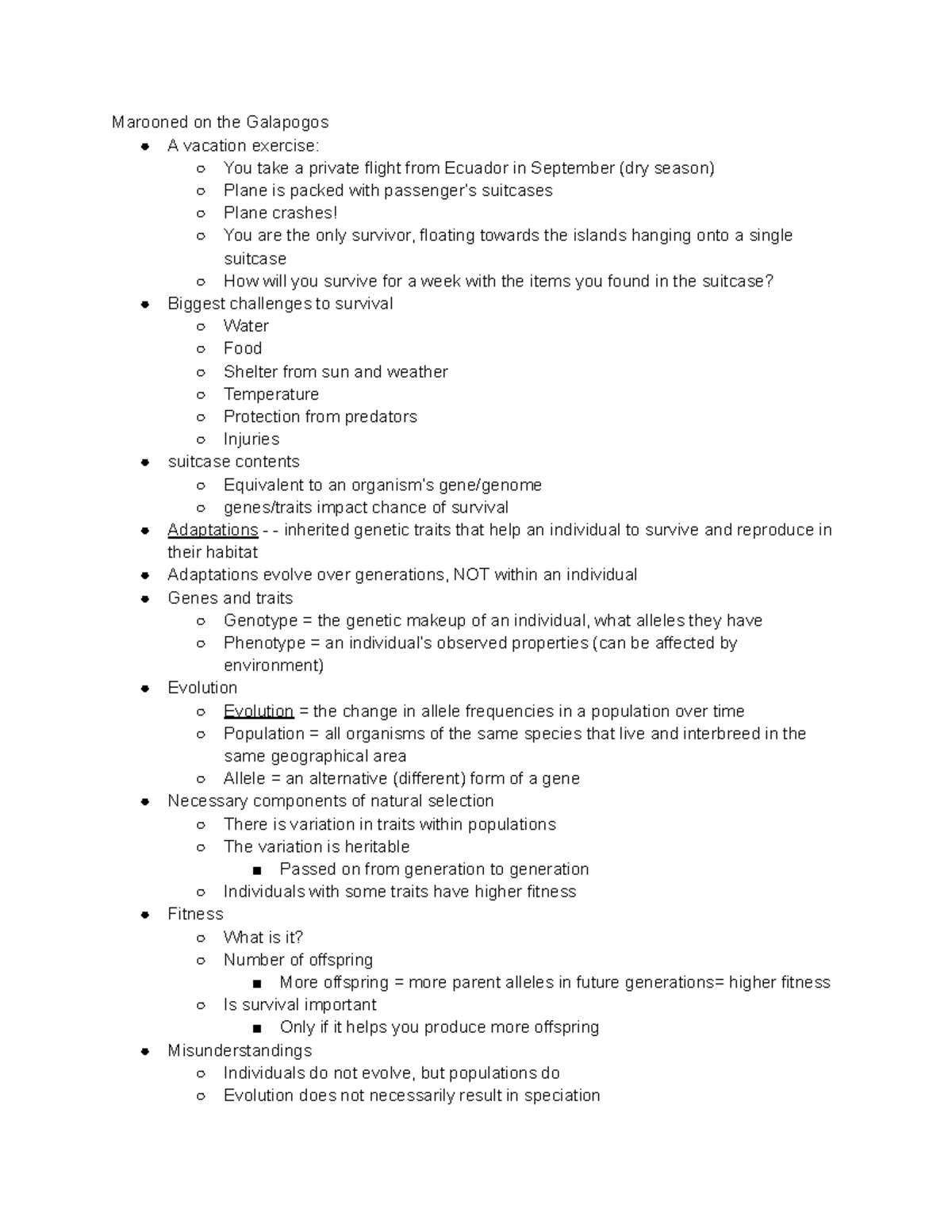 Biol Sept 22 - Introductory Biology At Oklahoma State University ...