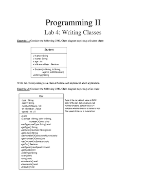 Lab 3 solution - ASDASDASDASD - Programming II Lab 3 : Selections and ...