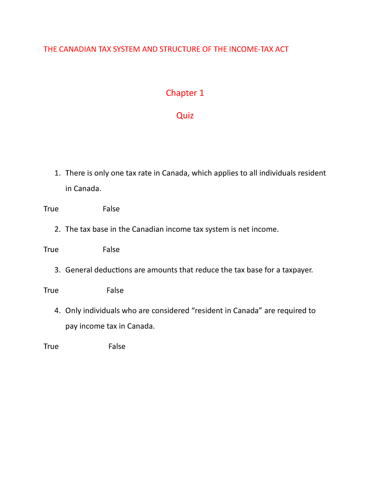 taxation-1-quiz-1-the-canadian-tax-system-and-structure-of-the