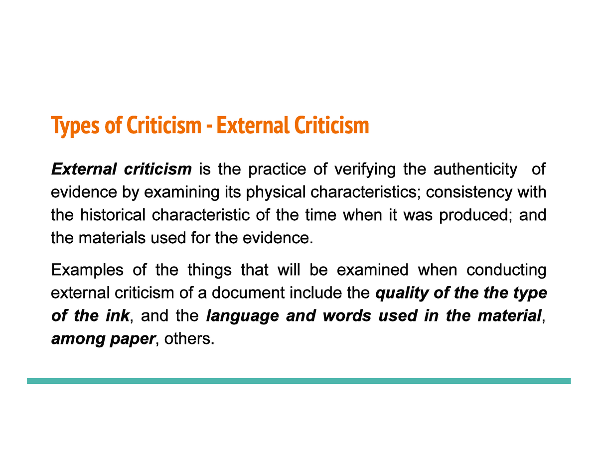 readings-in-philippine-history-types-of-criticism-studocu