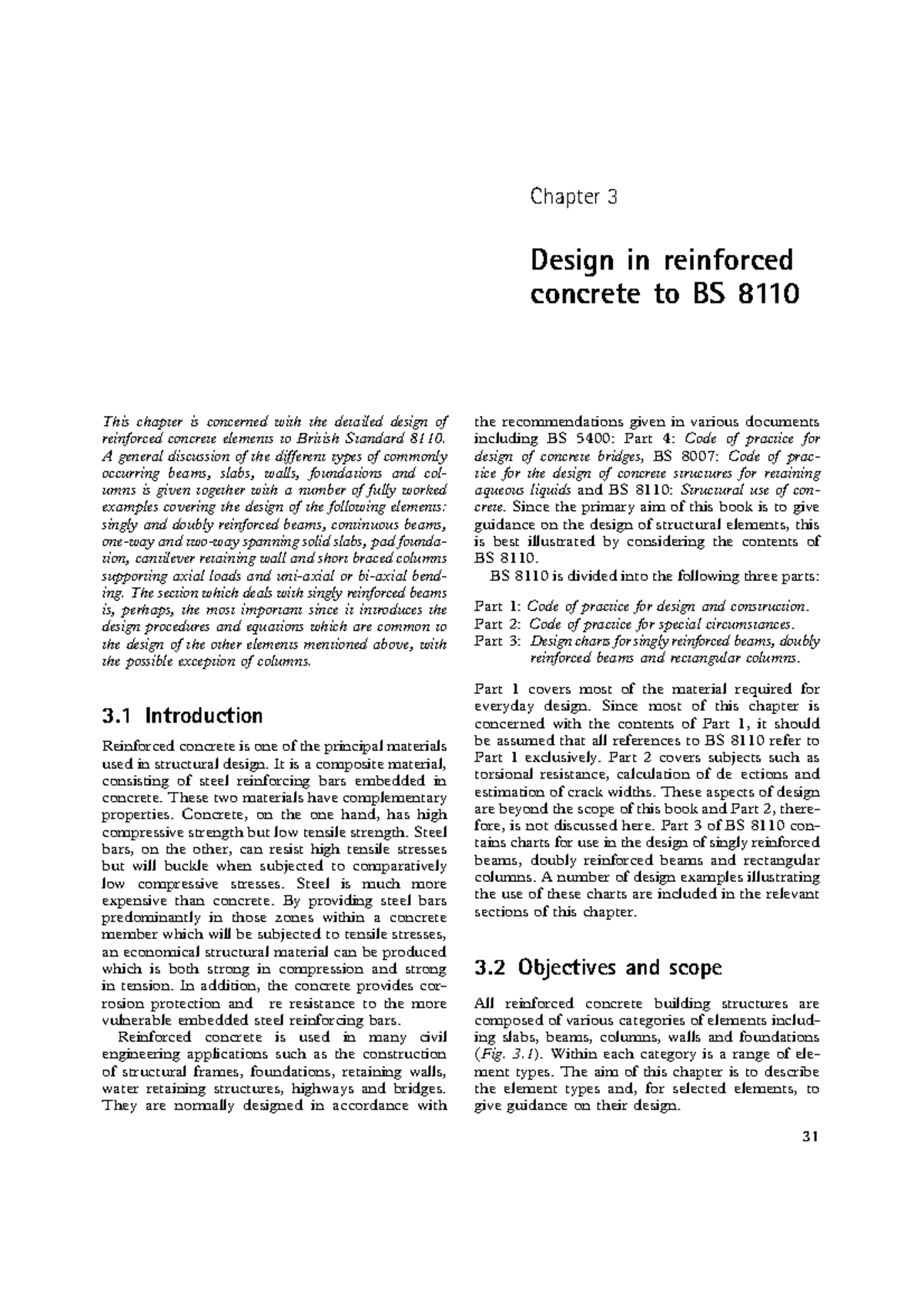 Bs8110 Reinforced Concrete Beams Book Arya Chanakya Chapter 3 Bs8110 Reinforced Concrete Beams Book Arya Chanakya Chapter 3