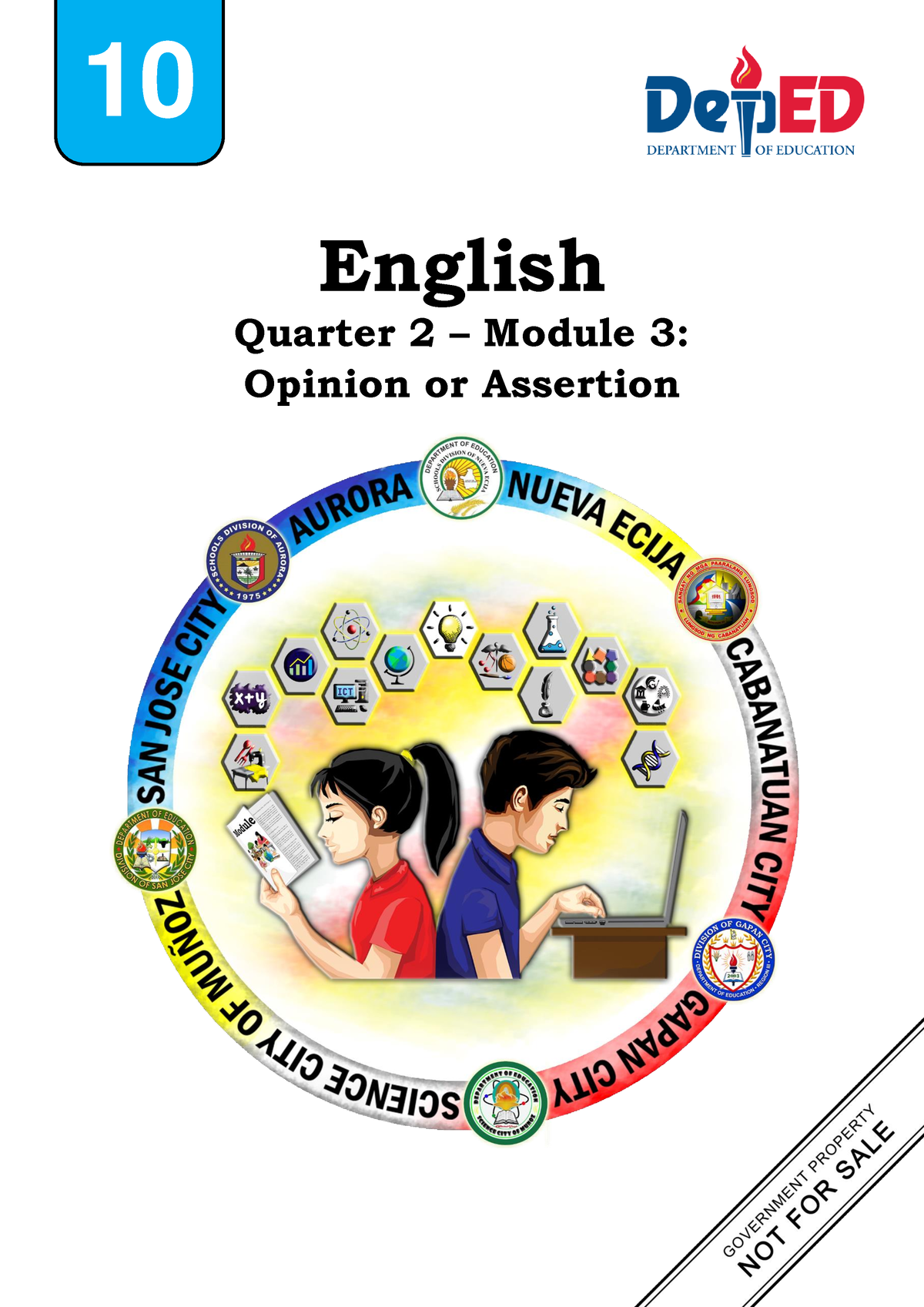 English 10 Q2 Mod3 English Quarter 2 Module 3 Opinion Or Assertion 10 English Grade 10 0242