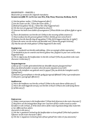 Afrfa Afrikaans First Additional Language Edaf220 Studocu